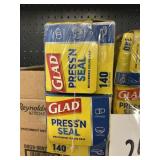 Glad press n seal 2-140 sq ft