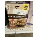 Quaker instant oatmeal 40 packets