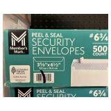 Peel & Seal envelopes 500 ct