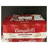 Campbells chicken noodle soup 12 cans