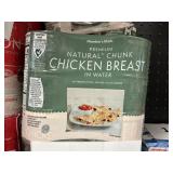 Chunck chicken breast in water 6 cans