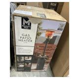 Gas patio heater- grey