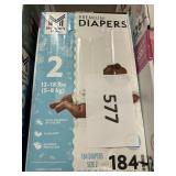 Premium 184 diapers size 2