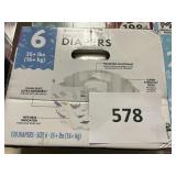 Premium 138 diapers size 6