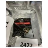 36pack Steam table pan lids half size