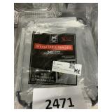 36pack Steam table pan lids half size