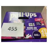 Huggies Pull Ups 4T-5T 102 ct