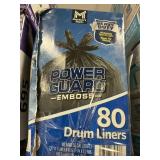Power Guard drum liners 80 ct