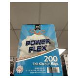 Power Flex 200 tall kitchen bags