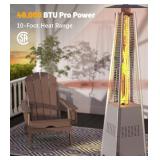 Pyramid patio heater grey