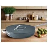 Non-Stick 5.5qt ceramic jumbo cooker