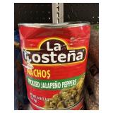 Nachos pickled jalapeno peppers 6lb