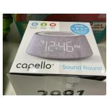 Capello sound round chrarger-alarm clock