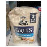 Quaker grits 3-5lb