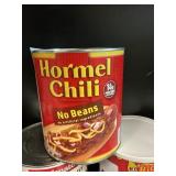 Hormel Chili no beans 6lb