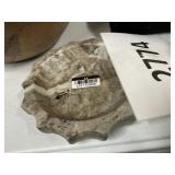 Threshold marble type  tray/platter 6in