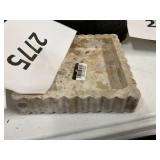 Threshold tray/catchall marble type 6in