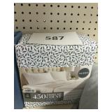 450tc Queen sheet set