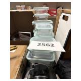 Glasslock food storage set
