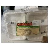 Hinged lid containers 75 ct