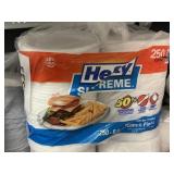 Hefty lunch plates 250ct