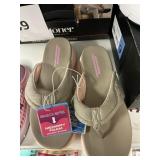 Skechers size 9 flip flop