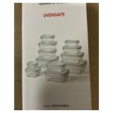Glasslock 24pc glass food staorage containers