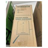 Marathon folded paper towel dispenser