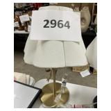 Threshold table lamp 18in T stick light w/ bow