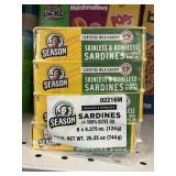 Season sardines 4 ct
