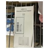 USB-C to ethernet power adapter