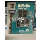 Gillette Mach3 20 cartridges