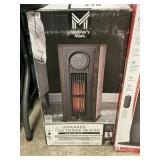 Infrared wood tower heater