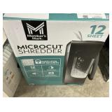 Microcut Shredder 12 sheet