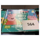 Pampers easy ups 2T-3T 140 ct