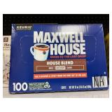 Maxwell House med 100 K cups