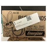 Energizer AA 48 ct batteries