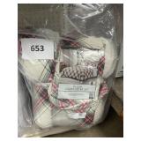 King 3 pc Plush comforter set