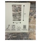 43inx24in Washable rug