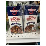 Swanson beef broth 2-32 oz