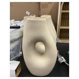 Threshold vase ceramic 12in