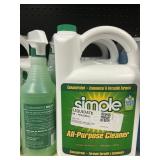 Simple Green cleaner 140oz + spray bottle
