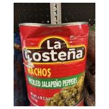 Nachos pickled jalapeno peppers 6lb