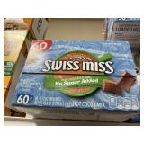 Swiss Miss hot cocoa mix NO sugar 60 packs