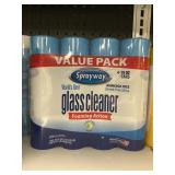 Sprayway glass cleaner 4 cans