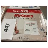 Huggies 144 diapers size 3