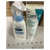 Cetaphil-CeraVe cleanser 3 ct