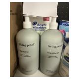 Head & Shoulders-Living Proof shampoo-conditioner