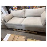 Beige sofa & 2 chairs  dirty