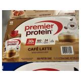 Premier Protein cafe latte  15 pack